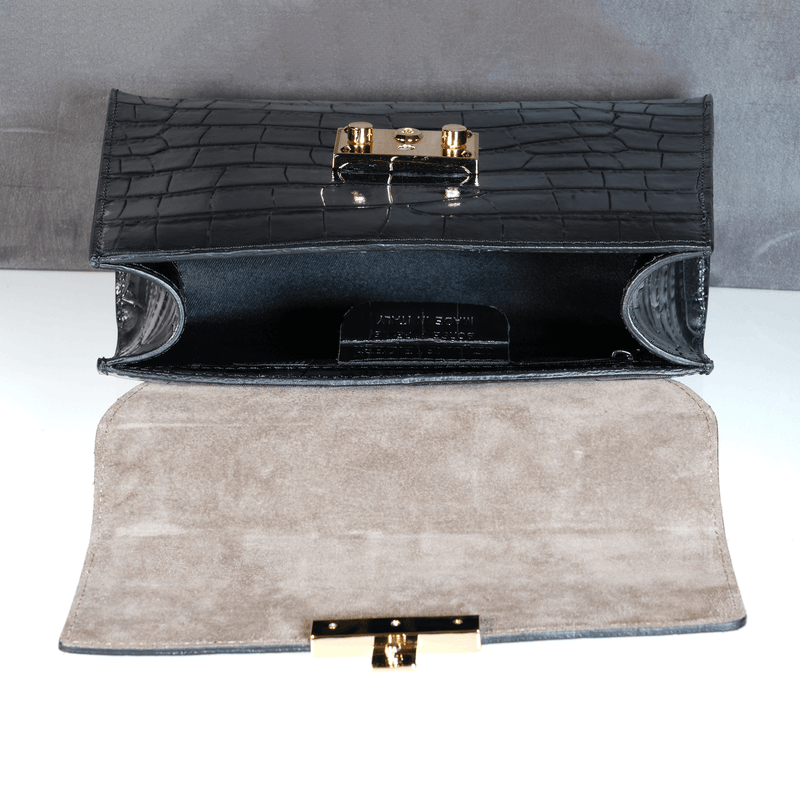 Firenze Croco Real Leather Bag