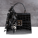 Firenze Croco Real Leather Bag